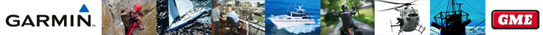 Garmin and GME equipment for Land, Sea or Air